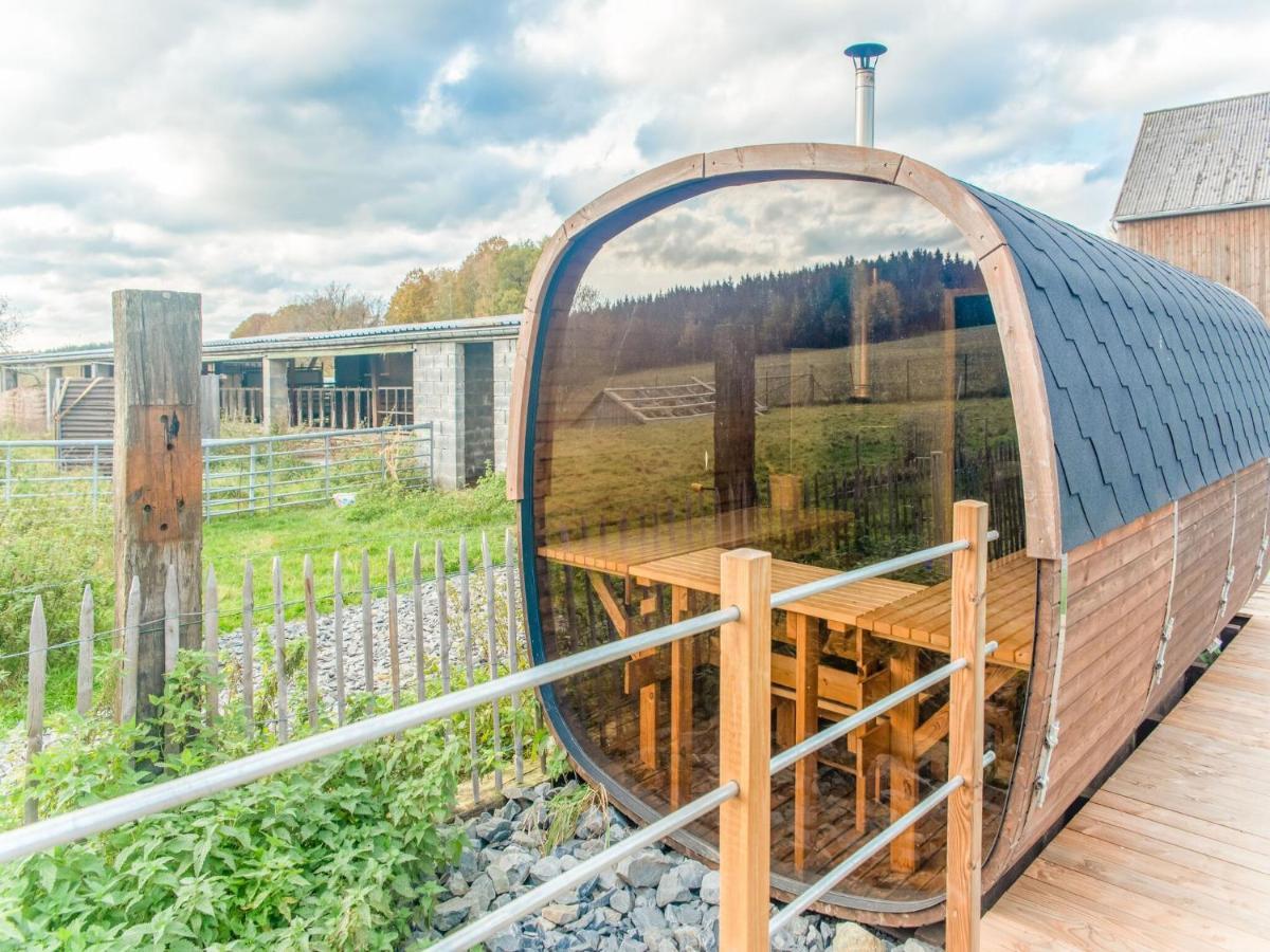 Luxurious House With Sauna In A Farm In Bastogne Eksteriør billede